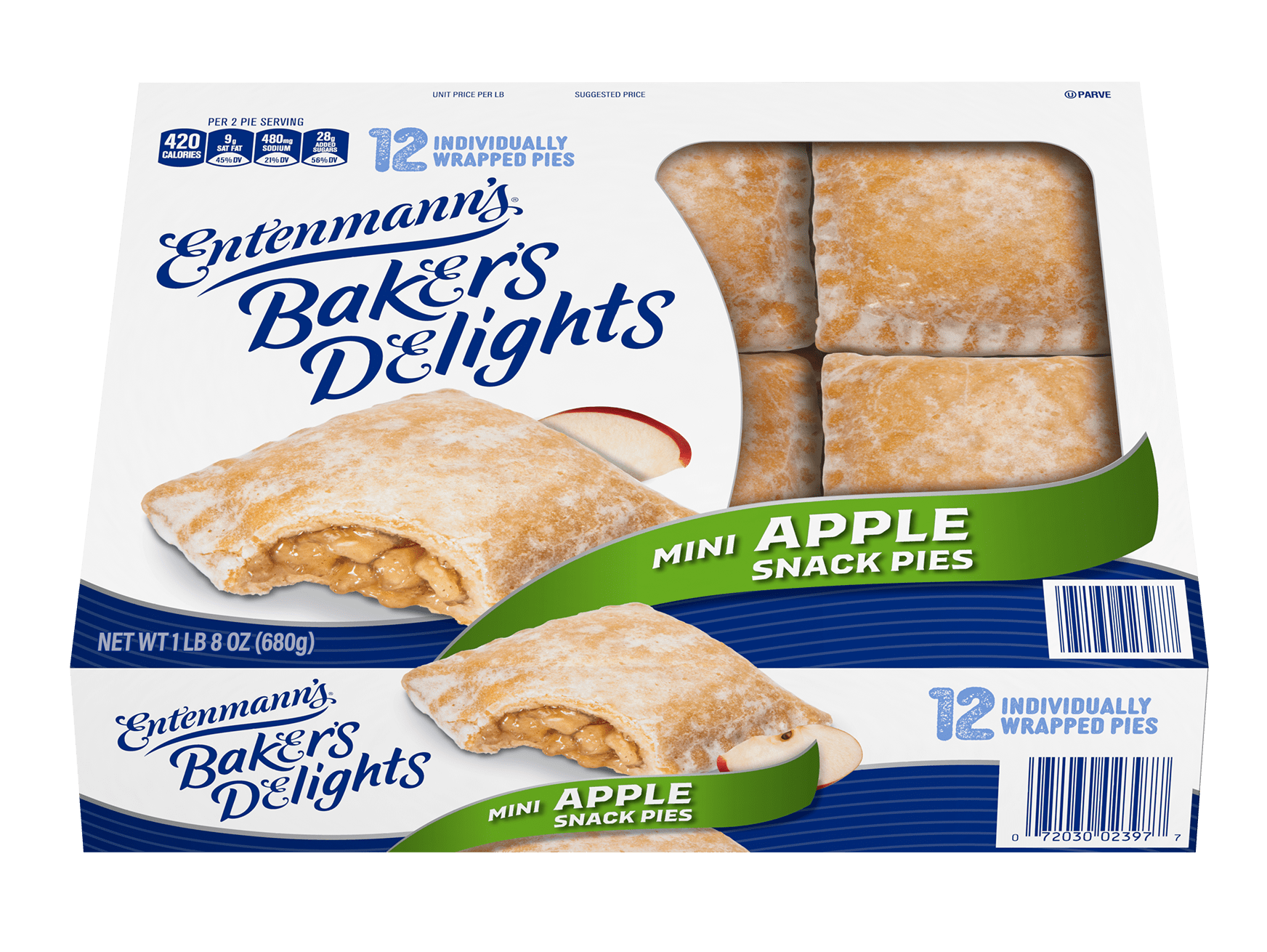 Baker's Delights Mini Apple Snack Pies