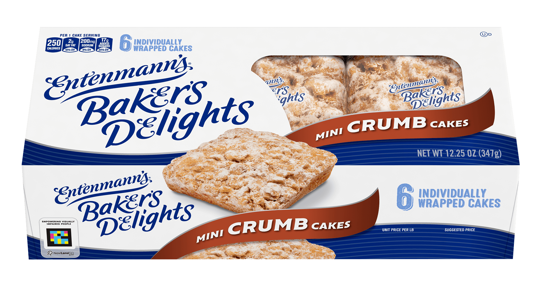 Entenmann’s Baker's Delights Mini Crumb Cakes