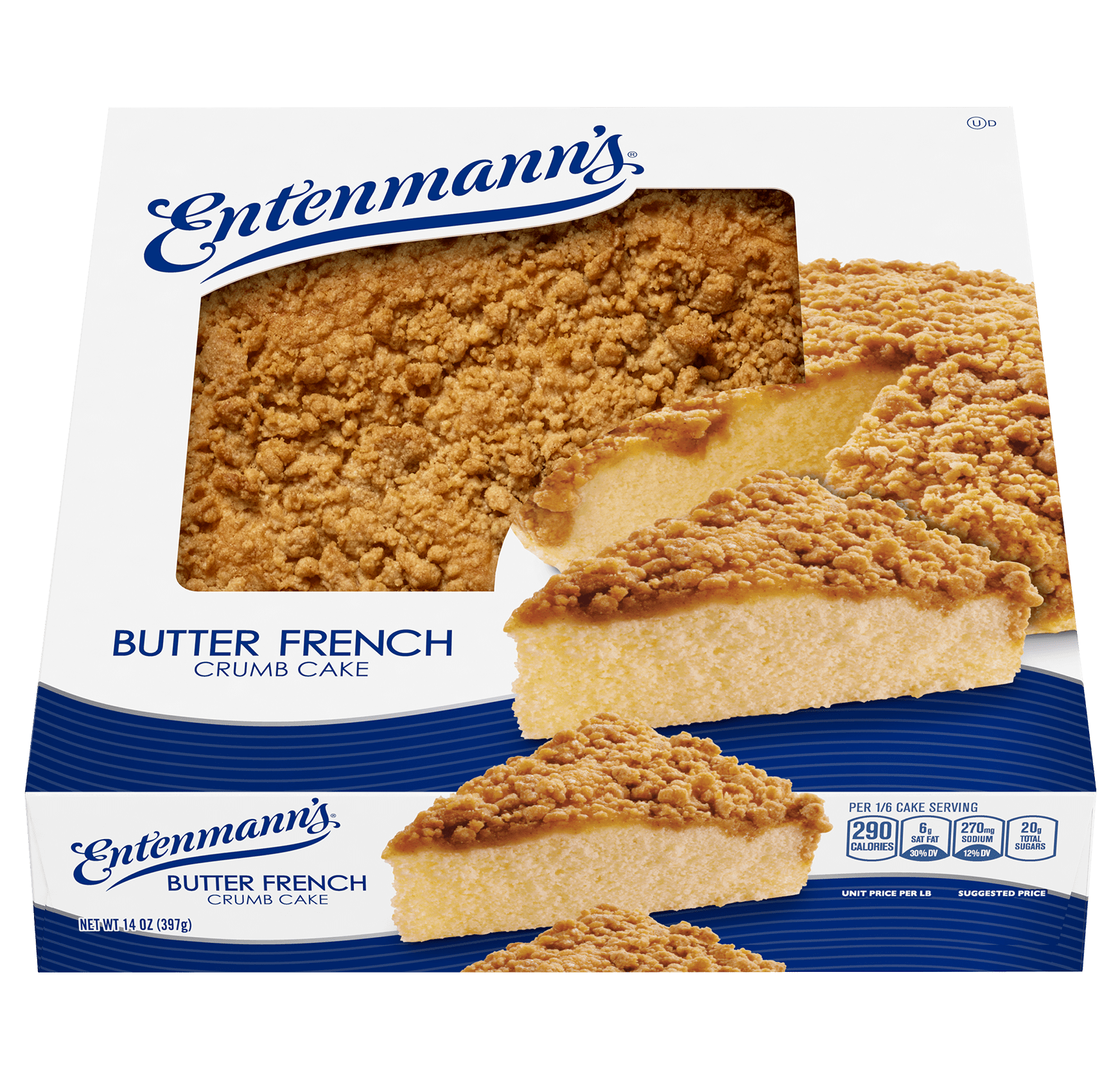 Entenmann’s Butter French Crumb Cake