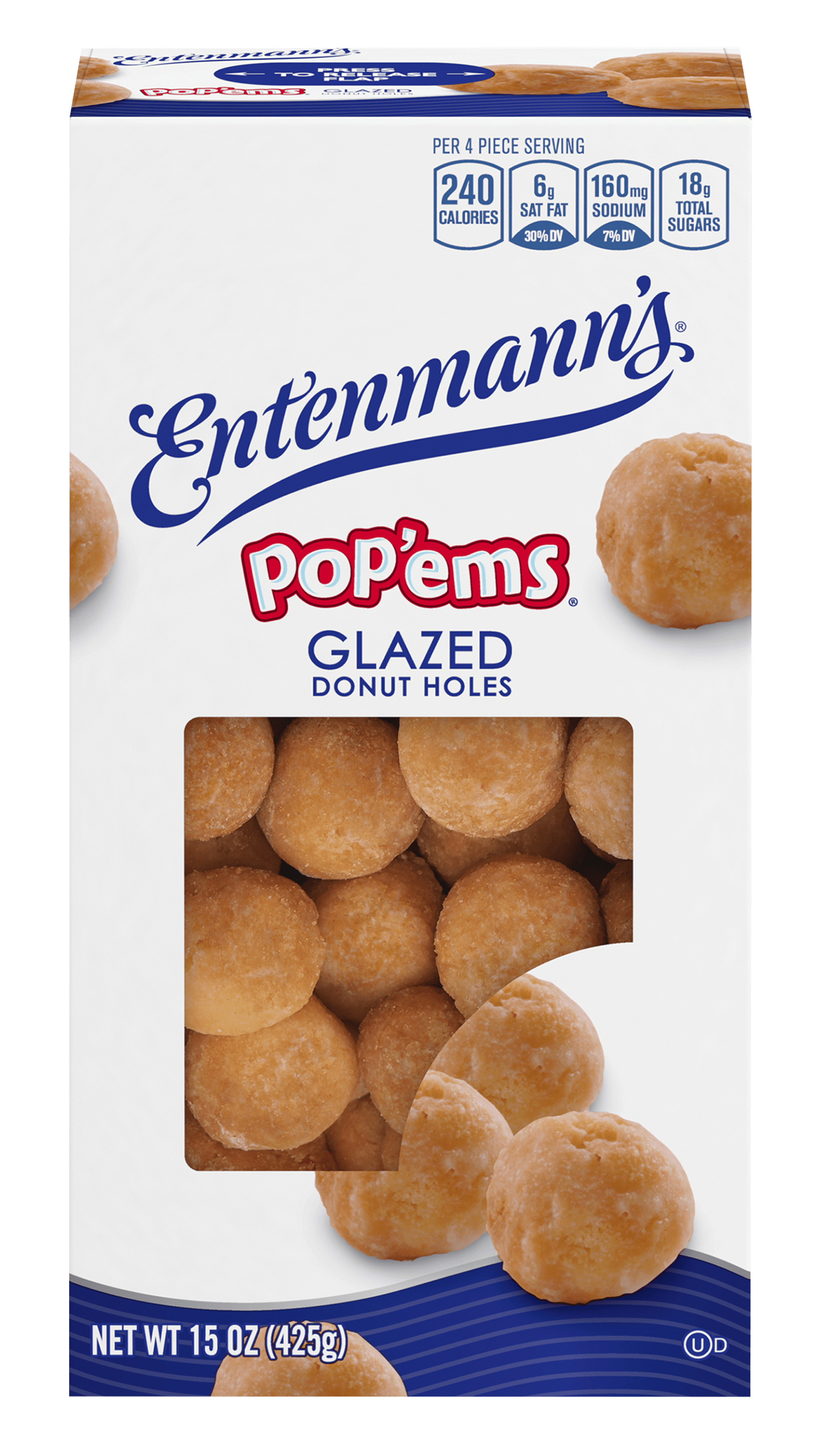 Pop'ems Plain Glazed Donut Holes