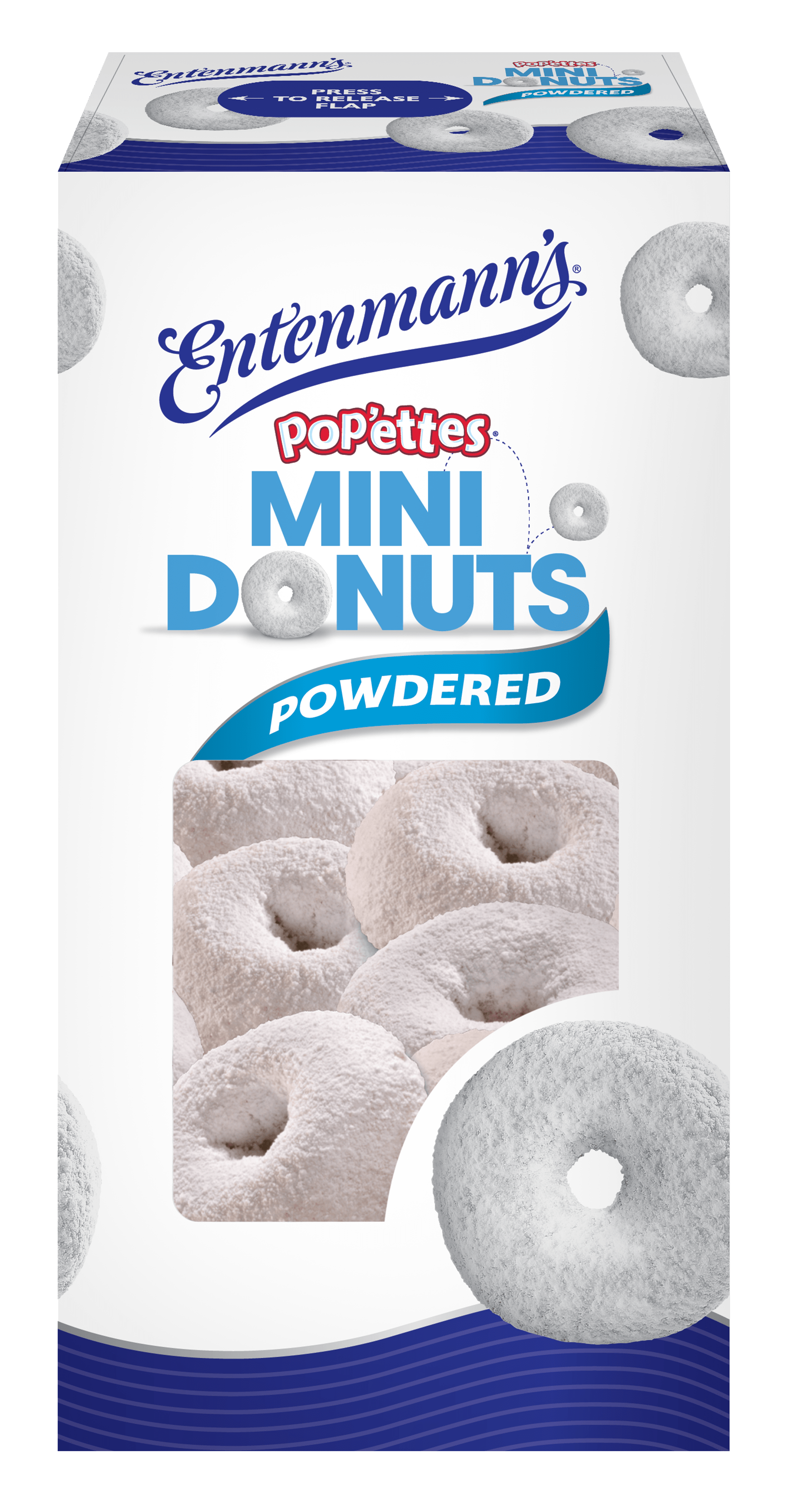 Entenmann's Popettes Mini Powdered Donut