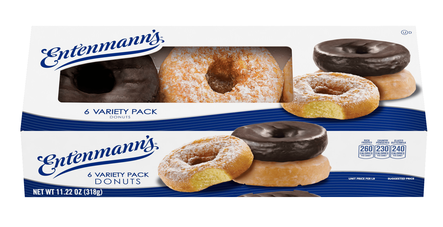 Entenmann's Variety Pack Donuts 6pk