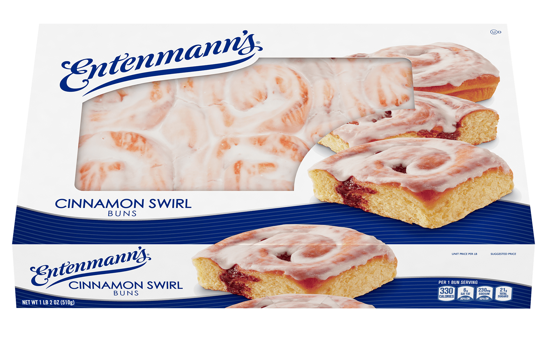 Entenmann's Cinnamon Swirl Buns