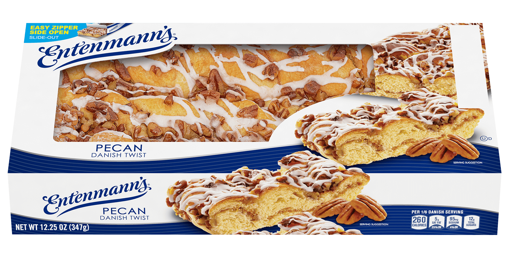 Entenmann’s Pecan Danish Twist