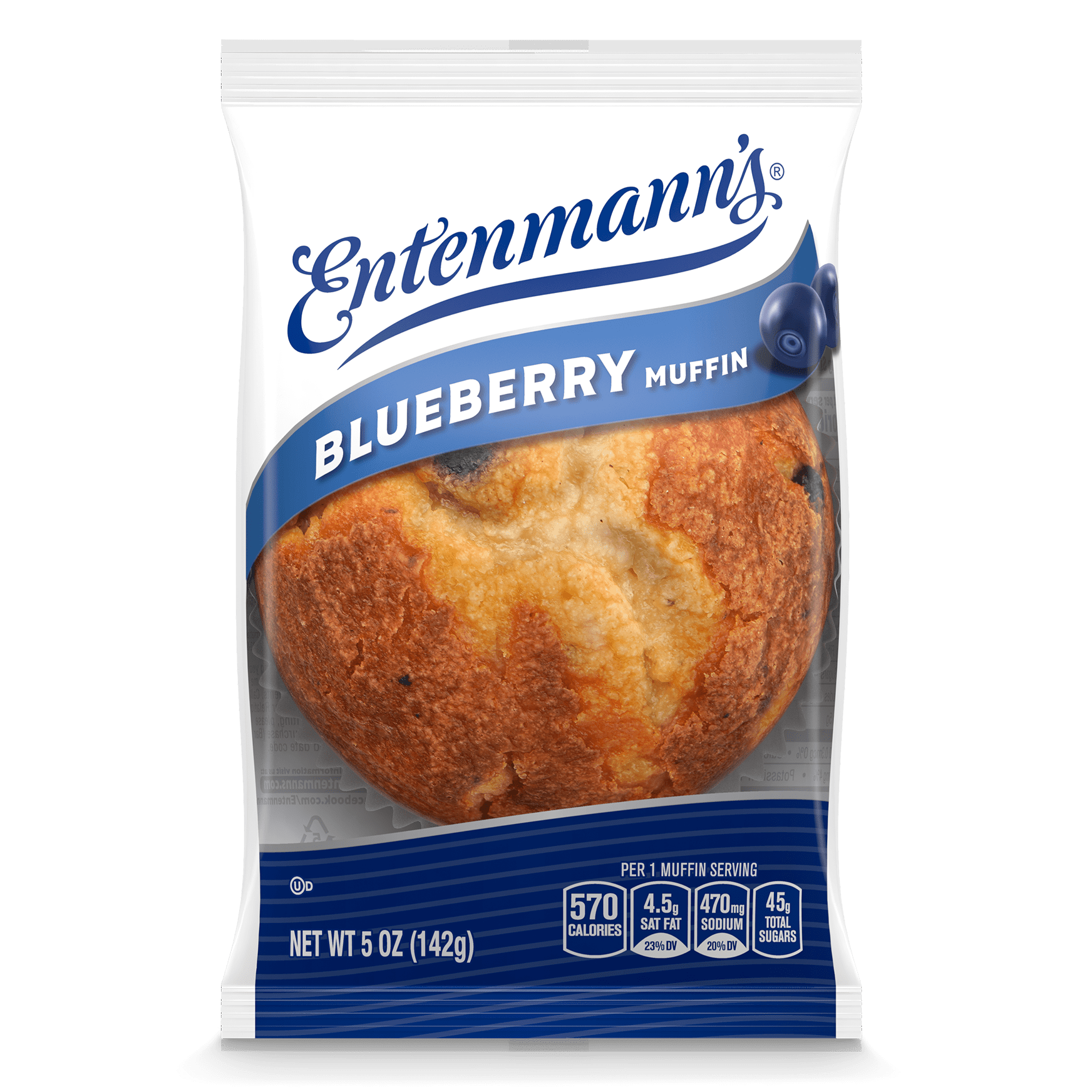 Entenmann’s Blueberry muffin