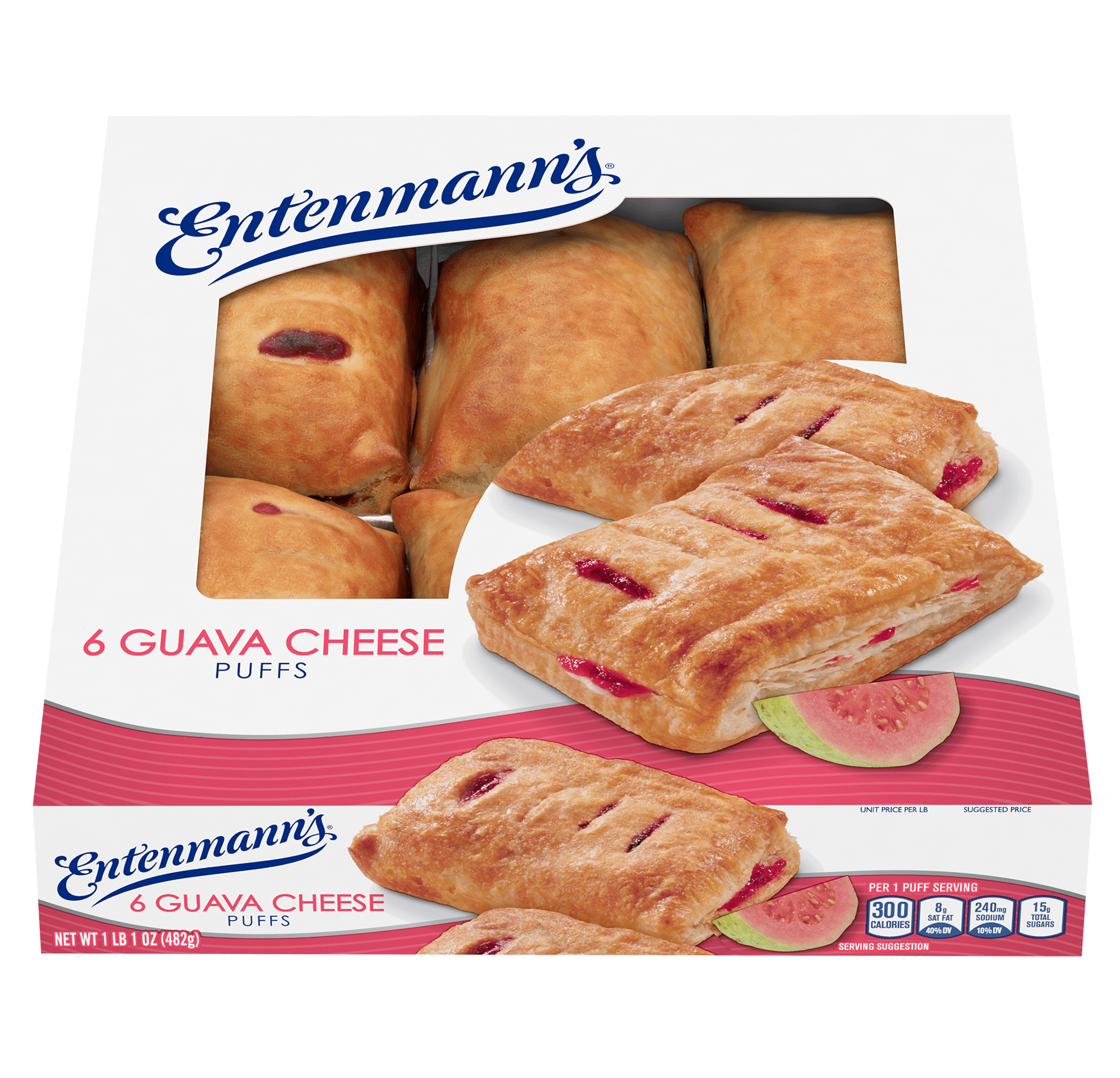 Entenmann’s Guava Cheese Puffs