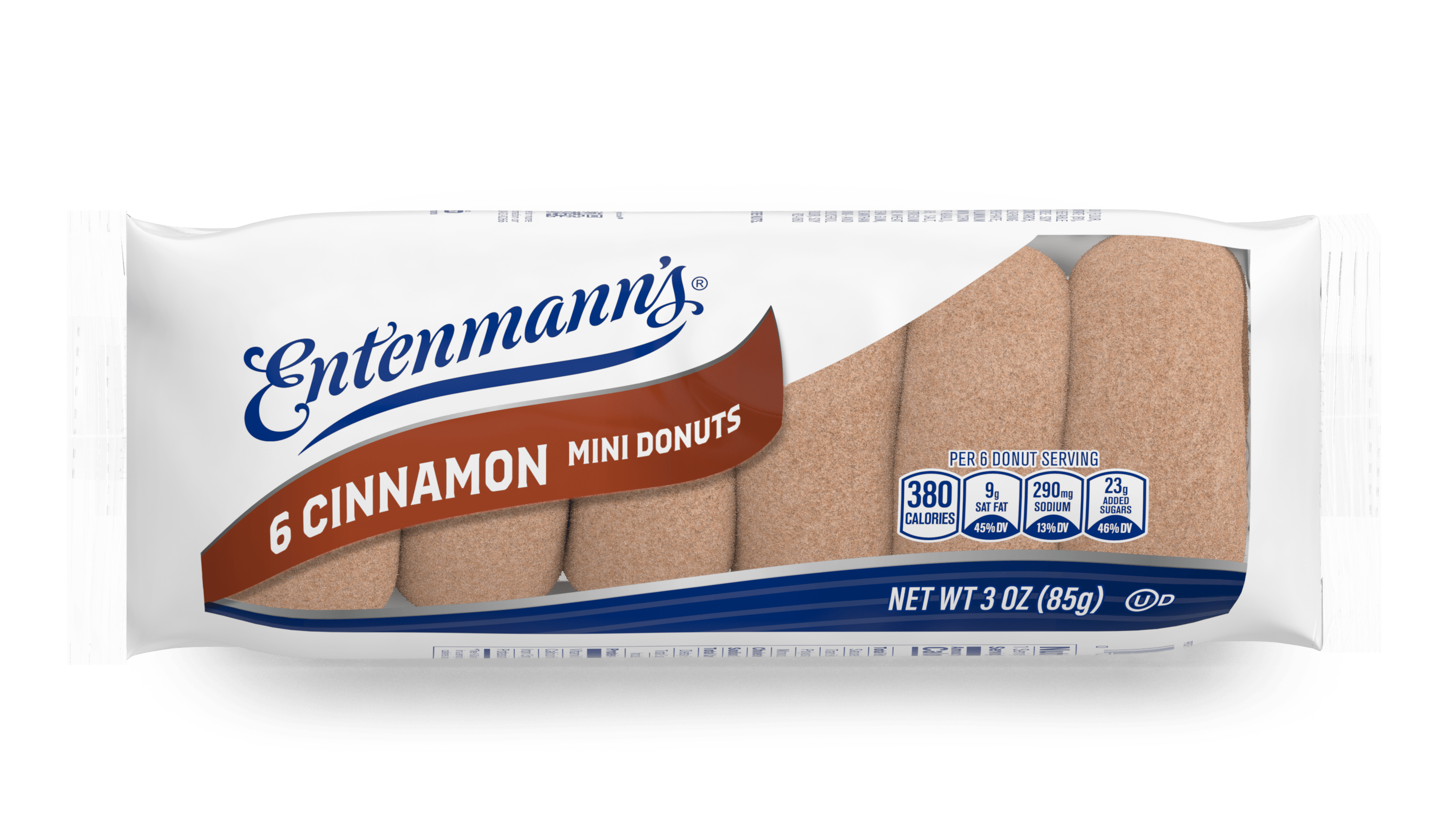 Entenmann's Cinnamon Donuts, 6 Count