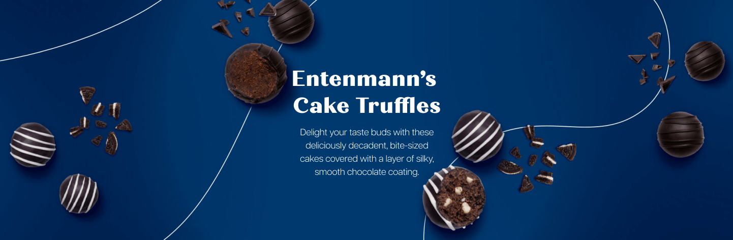 introducing entenmann's cake truffles